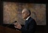 Prime Minister Mark Carney responds to a question during a news conference following the First Ministers meeting on Friday, March 21, 2025 in Ottawa.  THE CANADIAN PRESS/Adrian Wyld