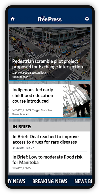 Free Press News Break story