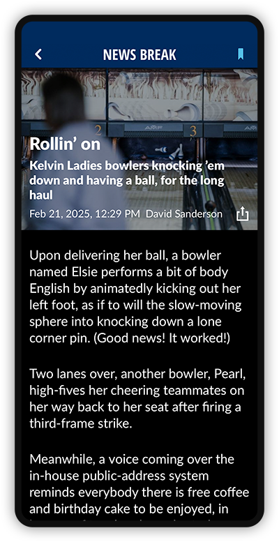 Free Press News Break dark mode