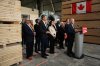 Liberal Leader Mark Carney makes an announcement during a federal election campaign stop at Intelligent City in Delta, B.C., on Tuesday, April 8, 2025. THE CANADIAN PRESS/Sean Kilpatrick