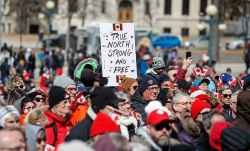 Thousand of people gathered at the legislative grounds. (John Woods / Free Press)