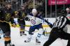 JOHN LOCHER / THE ASSOCIATED PRESS
                                Adam Lowry celebrates after scoring against the Vegas Golden Knights during the first period.