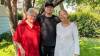 Supplied
                                Jets forward Jaret Anderson-Dolan with his mothers Fran (left) and Nancy.