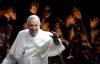 Pope Francis waves to the crowd during a procession, Saturday, Sept. 26, 2015, in Philadelphia. (Matt Rourke, pool / The Associated Press files)