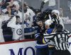 John Woods / THE CANADIAN PRESS
                                Winnipeg Jets and St. Louis Blues players fight at the end of the third period in Winnipeg on Saturday.