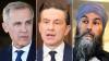 THE CANADIAN PRESS FILES
                                This composite image shows, left to right, Liberal Leader Mark Carney, Conservative Leader Pierre Poilievre and NDP Leader Jagmeet Singh.