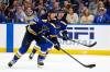 Scott Kane / The Associated Press
                                St. Louis Blues&rsquo; Cam Fowler controls the puck during the second period.