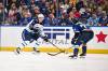 Connor Hamilton / THE ASSOCIATED PRESS
                                Winnipeg Jets&rsquo; Vladislav Namestnikov (left) has recorded no points in three playoff games and hasn&rsquo;t scored a goal since March 11.