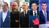 This composite image made from five file photos shows, from left to right, Bloc Quebecois Leader Yves-Francois Blanchet in Trois Rivieres, Que., Saturday, April 12, 2025; NDP Leader Jagmeet Singh in Toronto on Monday, April 14, 2025; Liberal Leader Mark Carney in Brampton, Ont., on Thursday, April 10, 2025; Conservative Leader Pierre Poilievre in Ottawa, Sunday, April 13, 2025 and co-leader of the Green Party Jonathan Pedneault in Montreal, Thursday, April 3, 2025. THE CANADIAN PRESS/Jacques Boissinot, Chris Young, Sean Kilpatrick, Spencer Colby, Mathieu Catafard