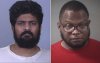 This combination image shows left to right; undated photo released by the Sherburne County Sheriff's Office shows Harshkumar Patel in Elk River, Minn., and undated photo released by the U.S. Immigration and Customs Enforcement shows Steve Shand. (AP Photo)