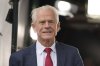 White House trade adviser Peter Navarro is pictured before participating in an interview outside the White House, Thursday, April 10, 2025, in Washington. (AP Photo/Alex Brandon)