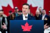 Conservative Party Leader Pierre Poilievre holds a press conference in the Nepean riding of Ottawa, on Saturday, April 12, 2025. THE CANADIAN PRESS/Spencer Colby