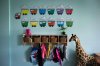 Children's backpacks and shoes are seen at a daycare franchise, in Langley, B.C., on May 29, 2018. THE CANADIAN PRESS/Darryl Dyck
