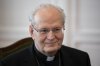 FILE - Hungarian Cardinal Peter Erdo is interviewed by The Associated Press, in Budapest, on Thursday, April 20, 2023. (AP Photo/Denes Erdos, file)