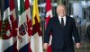 Doug Ford, Premier of Ontario, arrives to take part in the First Minister Meeting at the National War Museum on Friday, March 21, 2025. THE CANADIAN PRESS/Sean Kilpatrick
