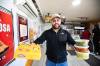 MIKAELA MACKENZIE / FREE PRESS 	 Nitish Sharma, Keewatin location manager and son of the owner, at Dawat on Tuesday, April 15, 2025. For Eva story. Winnipeg Free Press 2025