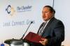 MIKE DEAL / FREE PRESS
                                Southern Chiefs&rsquo; Organization Grand Chief Jerry Daniels said the workforce transforming the six-storey, 655,000-square-foot building is 77 per cent Indigenous.