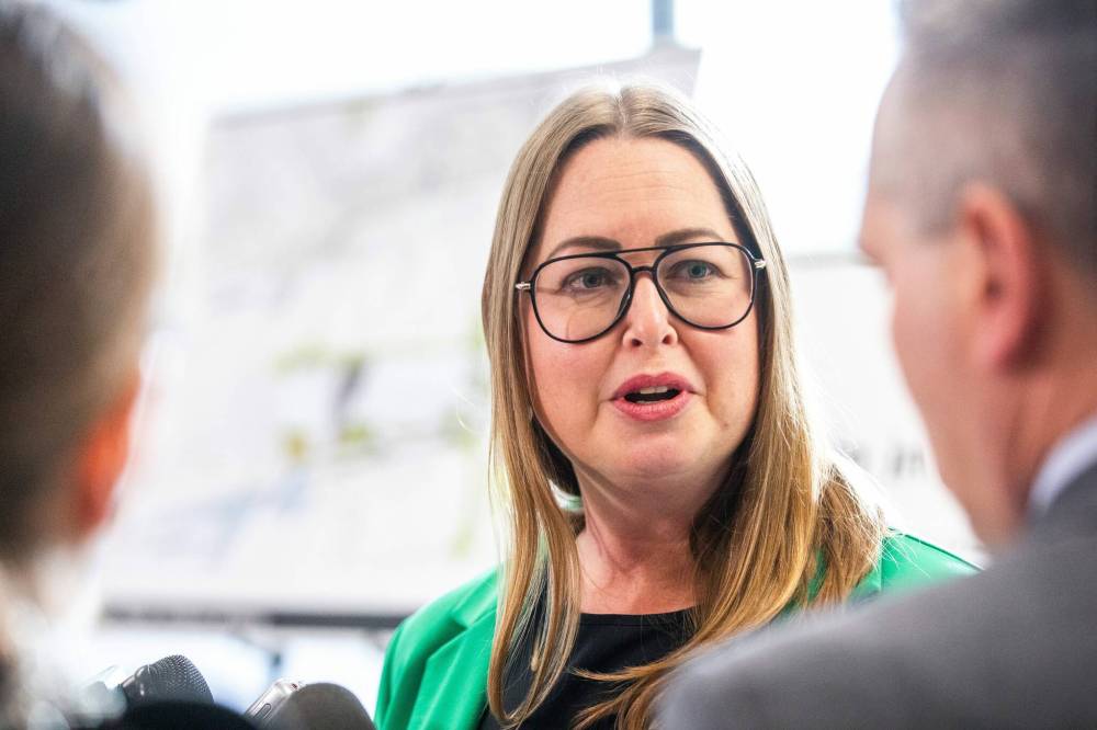 Kate Fenske, CEO of Downtown Winnipeg BIZ (Mikaela MacKenzie / Free Press files)