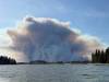 The evacuation of Pimicikamak Cree Nation residents is voluntary and precautionary, Chief David Monias said. As of May 23, the nearby fire had burned about 1,500 hectares. (Submitted)