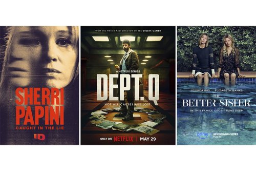 This combination of images shows promotional art for 