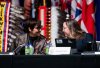 Executive Director of First Nations Child and Family Caring Society of Canada Cindy Blackstock, left, shares a moment with Assembly of First Nations (AFN) National Chief Cindy Woodhouse Nepinak during the Special Chiefs Assembly in Ottawa on Wednesday, Dec. 4, 2024. THE CANADIAN PRESS/Spencer Colby