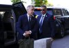 Prime Minister Mark Carney arrives to Parliament Hill in Ottawa on Wednesday, May 28, 2025. THE CANADIAN PRESS/Sean Kilpatrick