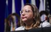 AFN National Chief Cindy Woodhouse takes part in a panel during the Assembly of First Nations Special Chiefs Assembly in Ottawa on Thursday, Dec. 5, 2024. THE CANADIAN PRESS/Sean Kilpatrick