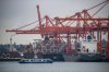 Gantry cranes tower above container ships being unloaded and loaded at port, in Vancouver, on Thursday, February 10, 2022. THE CANADIAN PRESS/Darryl Dyck