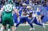 John Woods / THE CANADIAN PRESS
                                Winnipeg Blue Bombers running back Quinton Cooley (right) bulldozed his way to the club&rsquo;s practice squad after impressing in pre-season play.
