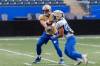 MIKE DEAL / FREE PRESS
                                Winnipeg Blue Bombers quarterback Zach Collaros (left) hands the ball off to Matthew Peterson during practice at Princess Auto Stadium. Collaros will be starting for the club in Week 3 in a rematch against the B.C. Lions.