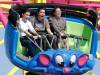 JOHN WOODS / FREE PRESS
                                Hailey Papineau, Angenia Papineau and Kayleigh Ross enjoy the Crazy Mouse ride at the Red River Ex Tuesday.