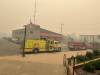 PROVINCE OF MANITOBA
                                Fire crews work in Flin Flon on June 5. Essential workers are returning to the community in preparation for the mandatory evacuation order to be lifted Wednesday.
