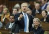 Minister of Finance and National Revenue Francois-Philippe Champagne rises during Question Period on Parliament Hill in Ottawa, Monday, June 2, 2025. THE CANADIAN PRESS/Adrian Wyld