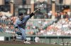 Detroit Tigers pitcher Tarik Skubal throws during the first inning of a baseball game against the Baltimore Orioles in Baltimore, Thursday, June 12, 2025. (AP Photo/Terrance Williams)