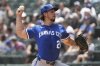 Kansas City Royals starting pitcher Michael Lorenzen throws against the Chicago White Sox during the first inning of a baseball game in Chicago, Sunday, June 8, 2025. (AP Photo/Nam Y. Huh)