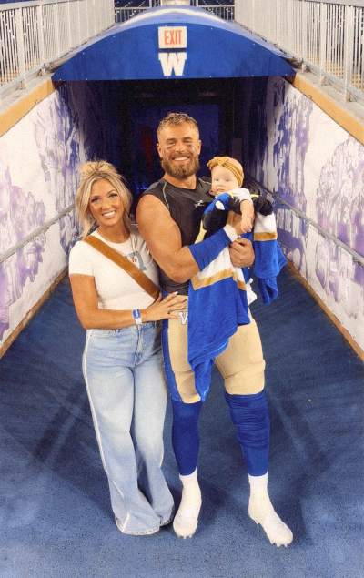 SUPPLIED

Winnipeg Blue Bomber Chris Streveler with fiance Taylor and their daughter Sunny.