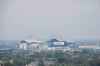 MIKAELA MACKENZIE / FREE PRESS
Smoke hangs over Princess Auto Stadium on Friday.