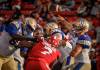 Jeff McIntosh / THE CANADIAN PRESS FILES
                                Winnipeg Blue Bombers quarterback Zach Collaros (right) knows turnovers were a large part of the Calgary Stampeders&rsquo; success against the Blue and Gold in Week 4.