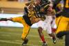 GEOFF ROBINS / THE CANADIAN PRESS
                                Hamilton Tiger-Cats&rsquo; receiver Kenny Lawler has racked up five of his seven league-leading touchdowns on the season in the last two games.