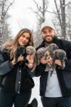 Supplied
                                Winnipeg Blue Bombers running back Brady Oliveira (right) and his girlfriend, Alex Blumberg. Oliveira says the show shines &ldquo;a spotlight on an issue and cause that&rsquo;s near and dear to our hearts, which is obviously dogs and animal rescue.&rdquo;