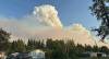 Wildfire smoke as seen from Leaf Rapids on July 7 (Shirley Dysart photo)