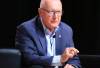 RUTH BONNEVILLE / FREE PRESS
                                BIZ - Chamber interview with Pete Hoekstra, U.S. Ambassador to Canada Pete Hoekstra, U.S. Ambassador to Canada is interviewed by Loren Remillard, president of the Winnipeg Chamber of Commerce at The Winnipeg Art Gallery Tuesday. Story Pete addresses the Winnipeg Chamber of Commerce during an event on Canada-U.S. leadership in a shifting global order. See Gabby&rsquo;s story July 29th, 2025