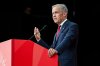 Prime Minister Mark Carney speaks during Canada Day celebrations at LeBreton Flats in Ottawa, on Tuesday, July 1, 2025. THE CANADIAN PRESS/Spencer Colby