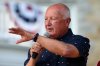 U.S. Ambassador Pete Hoekstra delivers his speech during a Fourth of July party at Lornado, the residence of the ambassador from the United States, in Ottawa, Friday, July 4, 2025. THE CANADIAN PRESS/Sean Kilpatrick