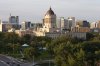 The Manitoba legislature in Winnipeg, Saturday, Aug. 30, 2014. THE CANADIAN PRESS/John Woods
