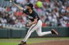 Baltimore Orioles starting pitcher Dean Kremer delivers during the second inning of a baseball game against the Miami Marlins, Friday, July 11, 2025, in Baltimore. (AP Photo/Stephanie Scarbrough)