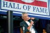 Baseball Hall of Fame inductee Ichiro Suzuki speaks to reporters during a news conference in Cooperstown, N.Y., Saturday, July 26, 2025. (AP Photo/Seth Wenig)