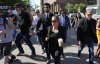Freedom Convoy organizer Tamara Lich is seen outside the courthouse in Ottawa on Wednesday, July 23, 2025. THE CANADIAN PRESS/Adrian Wyld