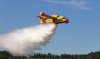 A CL415 water bomber performs at the Aero Gatineau Ottawa air show in Gatineau on Sept. 16, 2023. THE CANADIAN PRESS/Patrick Doyle