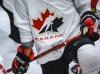 A Hockey Canada logo is shown on the jersey of a player with Canada’s National Junior Team during a training camp practice in Calgary, Alta., Tuesday, Aug. 2, 2022. THE CANADIAN PRESS/Jeff McIntosh